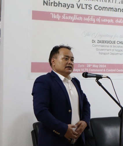 Commissioner & Secretary Transport, Dr Zasekuolie Chusi, IAS. (DIPR Photo)